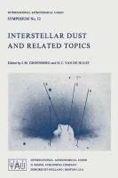 Produktbild: Interstellar Dust and Related Topics