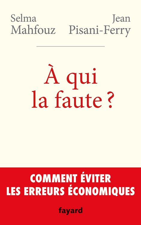 Produktbild: A qui la faute ?