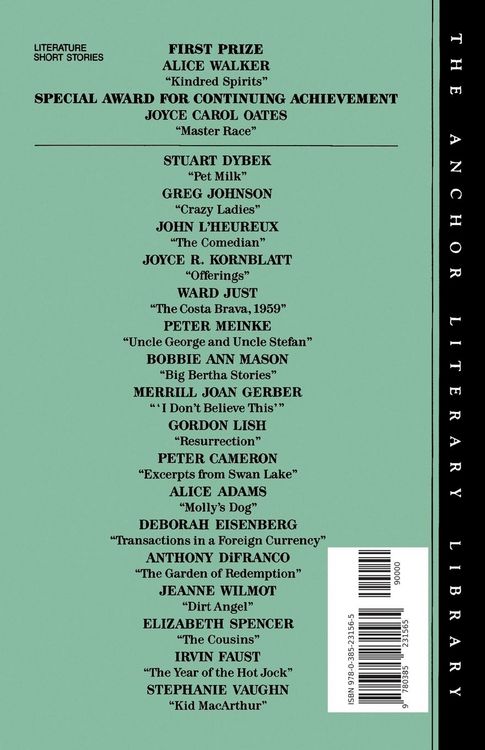 Produktbild: Prize Stories 1986