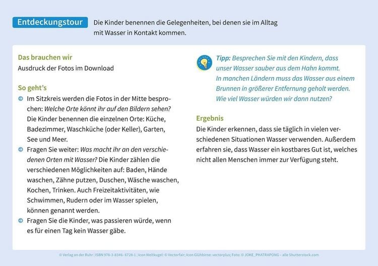 Produktbild: Gemeinsam f&uuml;r den Klimaschutz! Wasser