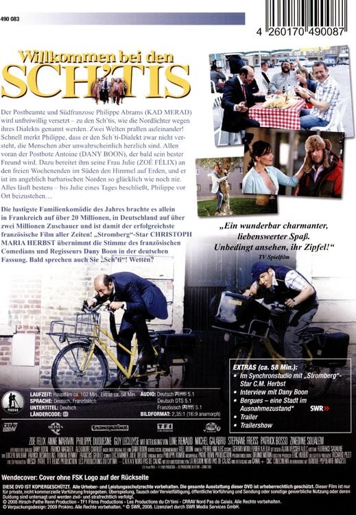 Produktbild: Willkommen bei den Sch'tis