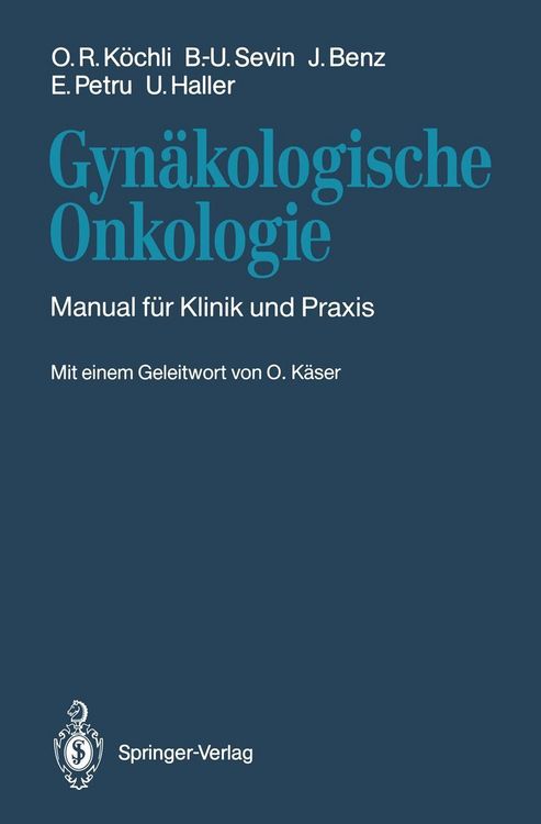 Produktbild: Gyn&auml;kologische Onkologie