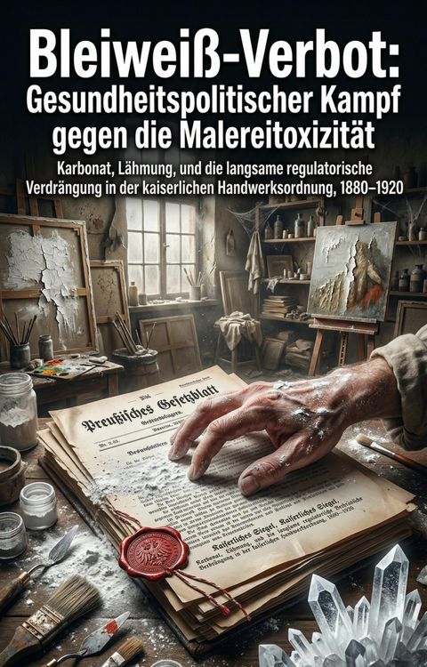 Produktbild: Bleiwei&szlig;-Verbot: Gesundheitspolitischer Kampf gegen die Malereitoxizit&auml;t