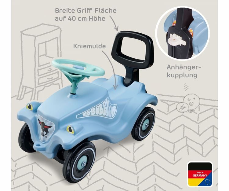 Big Bobby Car Classic Racer grün im Kanton Zug
