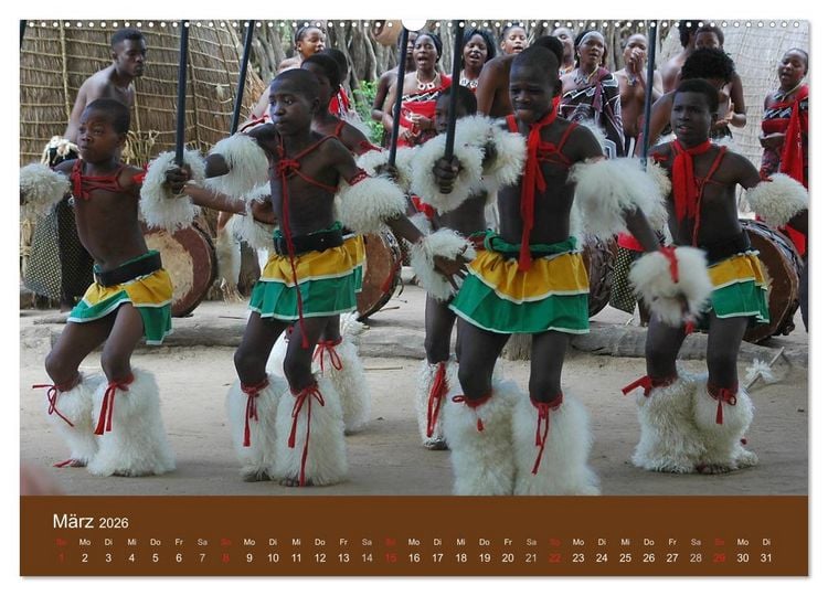 Produktbild: Namibia - faszinierende Menschen und Tiere (Wandkalender 2026 DIN A2 quer), CALVENDO Monatskalender