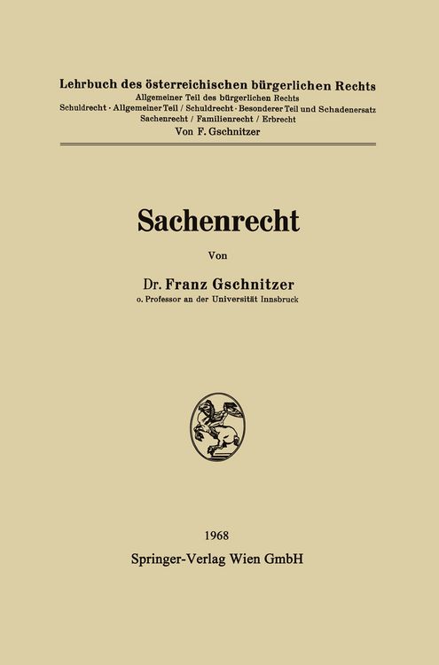 Produktbild: Sachenrecht