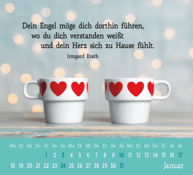 Produktbild: Mini-Kalender 2027: Der kleine Schutzengelkalender