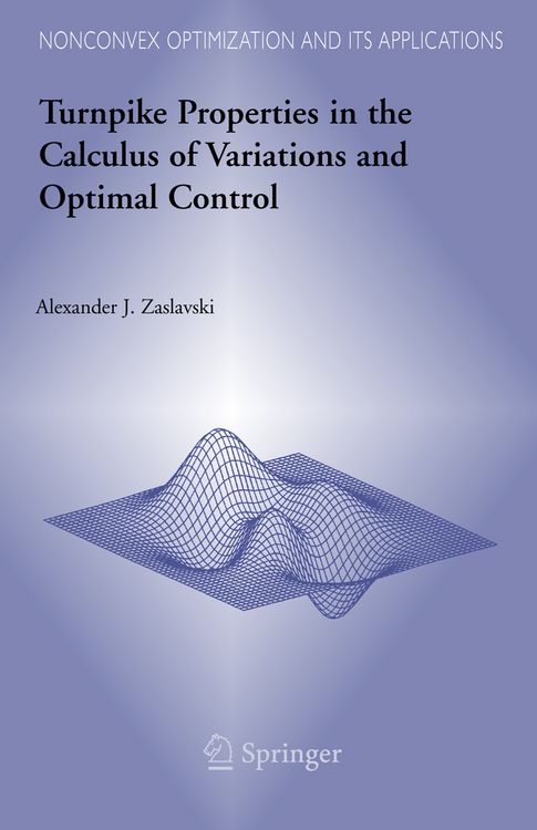 Produktbild: Turnpike Properties in the Calculus of Variations and Optimal Control