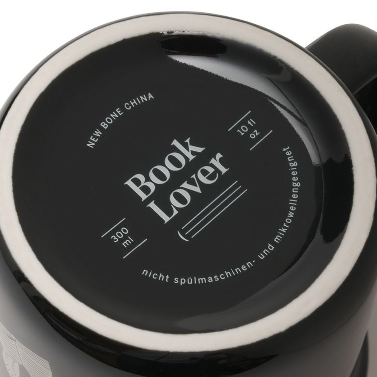 Produktbild: Tasse "BookLover" schwarz