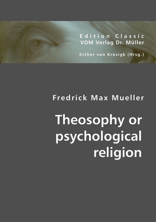 Produktbild: Theosophy or psychological religion