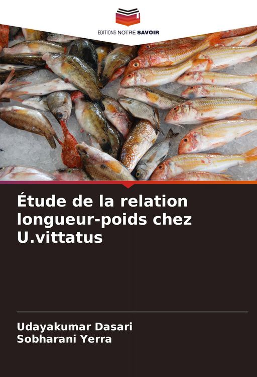 Produktbild: &Eacute;tude de la relation longueur-poids chez U.vittatus