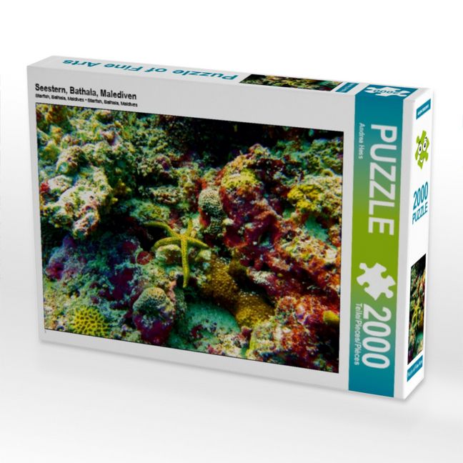 Produktbild: Seestern, Bathala, Malediven (Puzzle)