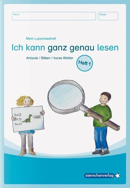 Produktbild: Mein Lupenleseheft 1 und 2 - Ich kann ganz genau lesen -