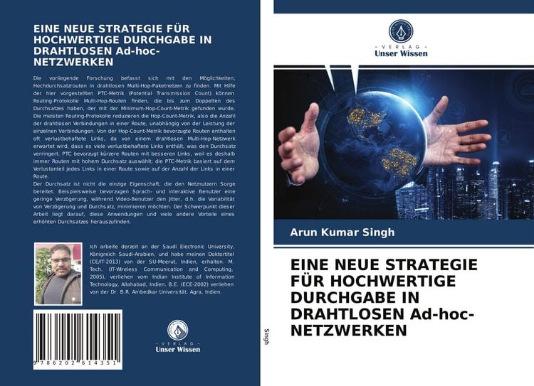 Produktbild: Eine Neue Strategie f&uuml;r Hochwertige Durchgabe in Drahtlosen Ad-Hoc-Netzwerken