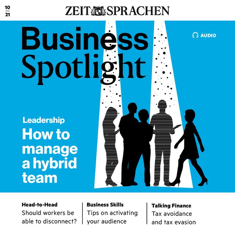 Produktbild: Business-Englisch lernen Audio - F&uuml;hrung hybrider Teams