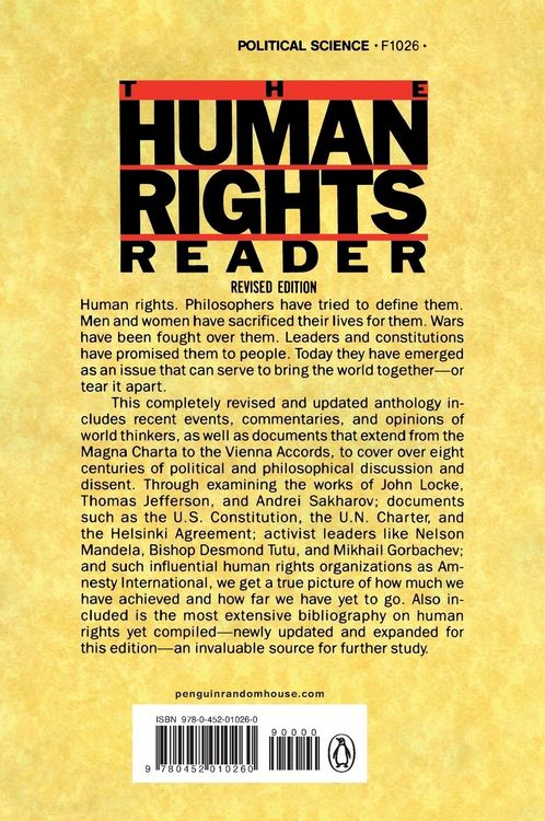 Produktbild: The Human Rights Reader