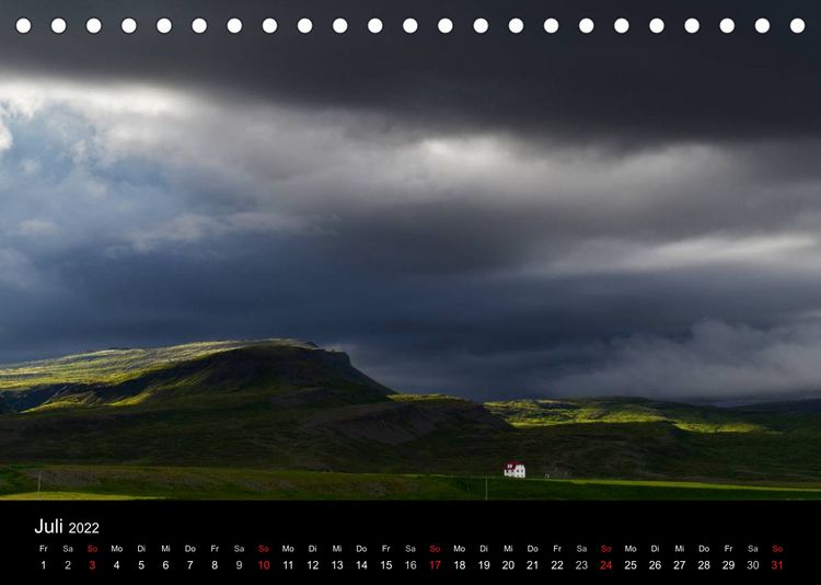 Produktbild: Landschaften bei Regenwetter (Tischkalender 2022 DIN A5 quer)