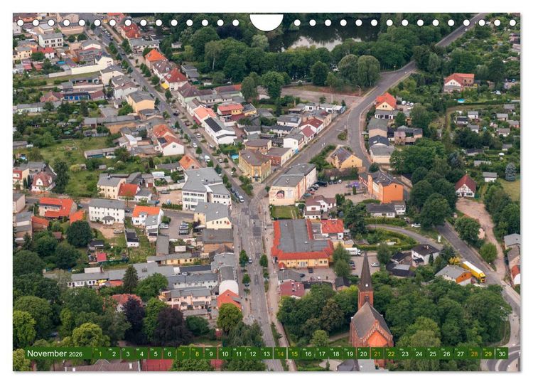 Produktbild: Eberswalde in Luftbildern (Wandkalender 2026 DIN A4 quer), CALVENDO Monatskalender