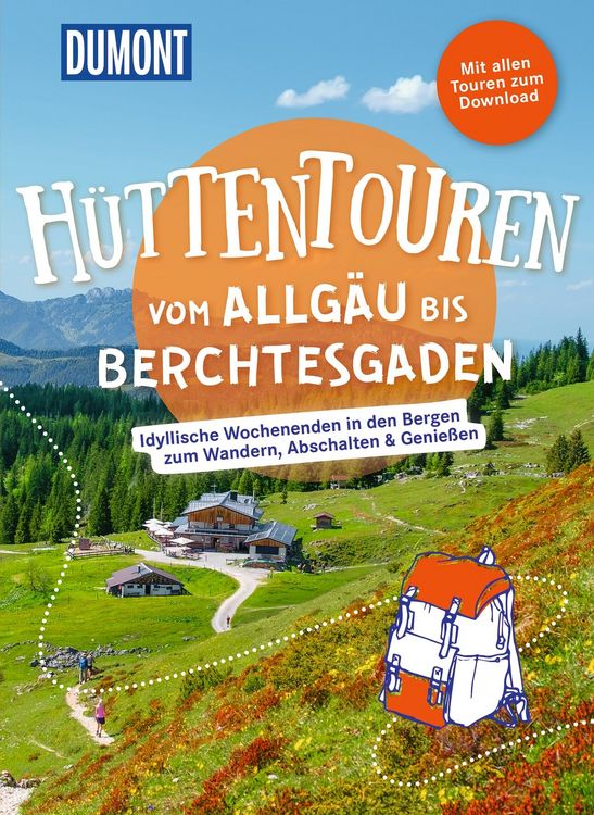 Produktbild: DUMONT Wanderzeit H&uuml;ttentouren vom Allg&auml;u bis Berchtesgaden
