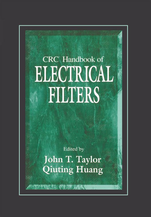 Produktbild: CRC Handbook of Electrical Filters