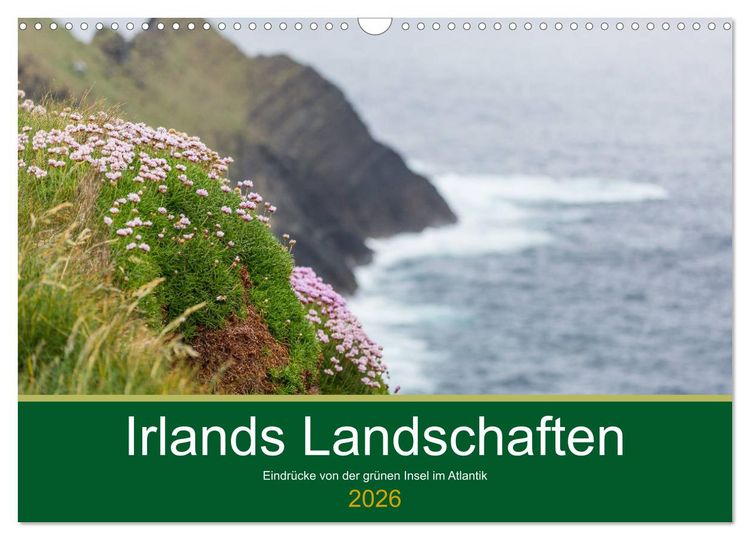 Produktbild: Irlands Landschaften (Wandkalender 2026 DIN A3 quer), CALVENDO Monatskalender
