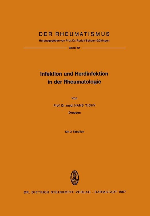 Produktbild: Infektion und Herdinfektion in der Rheumatologie