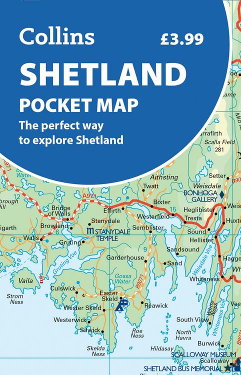 Produktbild: Shetland Pocket Map Mfo