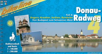 Produktbild: Bikeline Donau-Radweg 4. Ungarn, Kroatien, Serbien. Von Budapest nach Belgrad