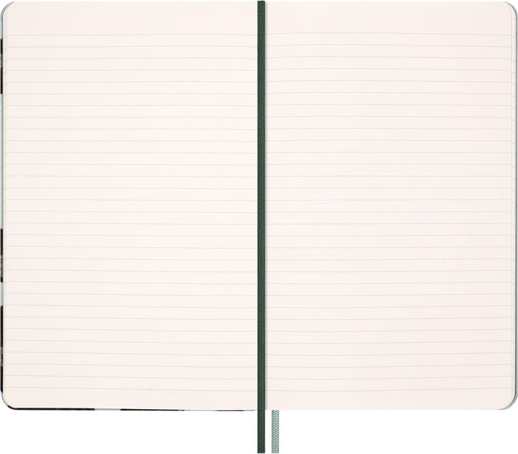 Produktbild: Moleskine Das Jahr der Schlange Bl&auml;tter Notizbuch, L/A5, fester Einband, liniert, ohne Box