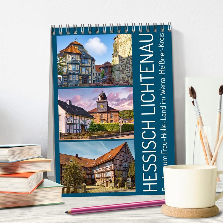 Produktbild: Hessisch Lichtenau (Tischkalender 2026 DIN A5 hoch), CALVENDO Monatskalender