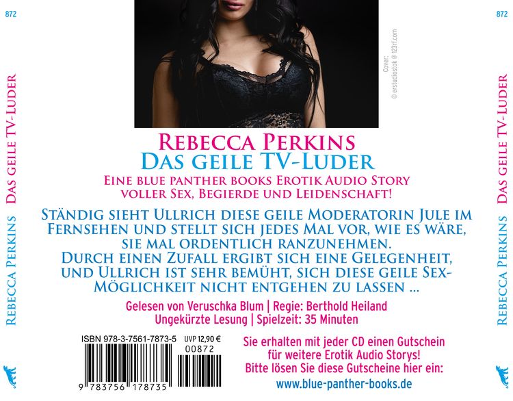 Das geile TV-Luder | Erotik Audio Story | Erotisches Hörbuch Audio-CD