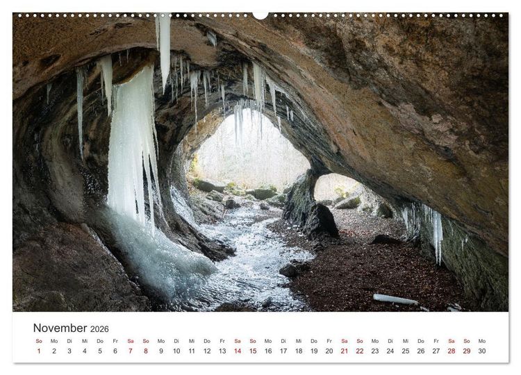Produktbild: Fr&auml;nkische Schweiz &ndash; Zwischen Burgen, H&ouml;hlen und W&auml;ldern (hochwertiger Premium Wandkalender 2026 DIN A2 quer), Kunstdruck in Hochglanz