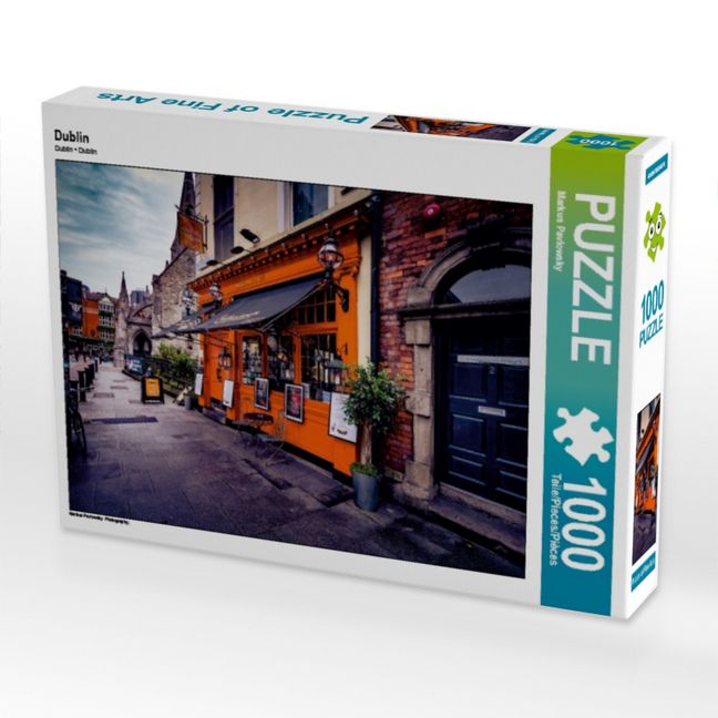 Produktbild: CALVENDO Puzzle Dublin 1000 Teile Puzzle quer | 1000 Teile Lege-Gr&ouml;&szlig;e 64 &times; 48 cm Foto-Puzzle f&uuml;r gl&uuml;ckliche Stunden