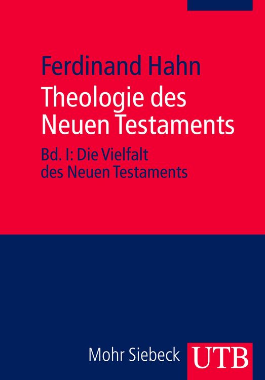 Produktbild: Theologie des Neuen Testaments