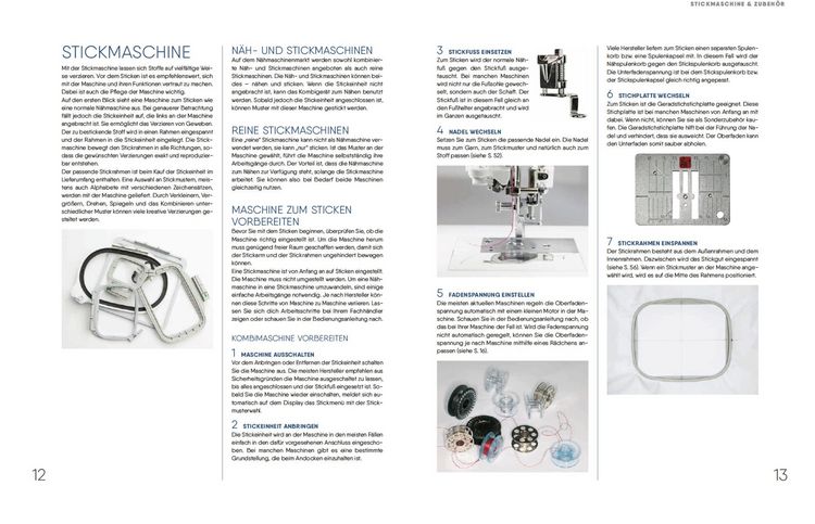 Produktbild: Sticken mit der Stickmaschine