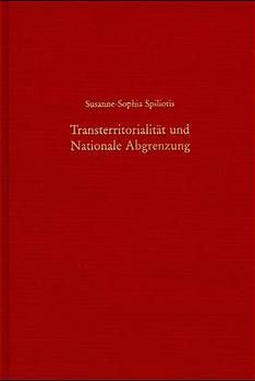 Produktbild: Transterritorialit&auml;t und nationale Abgrenzung