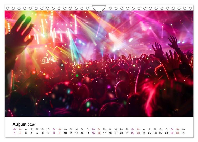 Produktbild: Festival Time (Wandkalender 2026 DIN A4 quer), CALVENDO Monatskalender