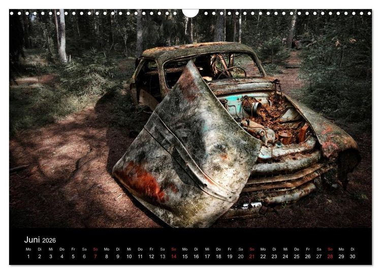 Produktbild: Automobile im Herbst (Wandkalender 2026 DIN A3 quer), CALVENDO Monatskalender