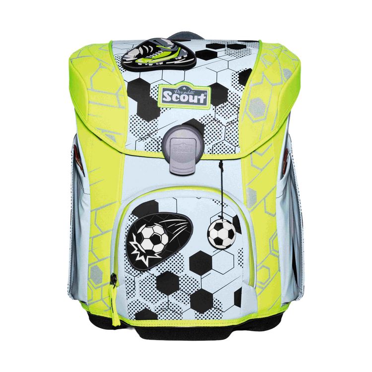 Produktbild: Scout Schulranzen Set Micro Superflash Extreme, Schulranzen Set, 4tlg, Soccers Star