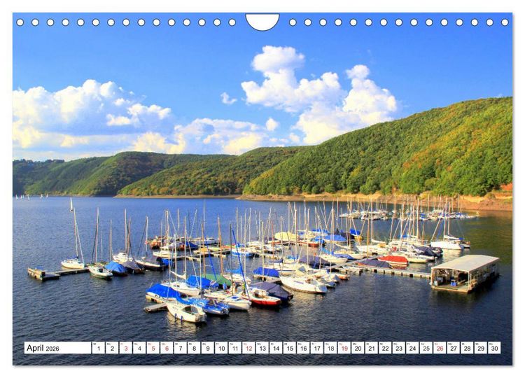 Produktbild: Traumhafte Eifel - In der Rureifel unterwegs (Wandkalender 2026 DIN A4 quer), CALVENDO Monatskalender