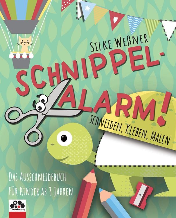 Produktbild: Schnippel-Alarm! Das Ausschneidebuch für Kinder ab 3 Jahren