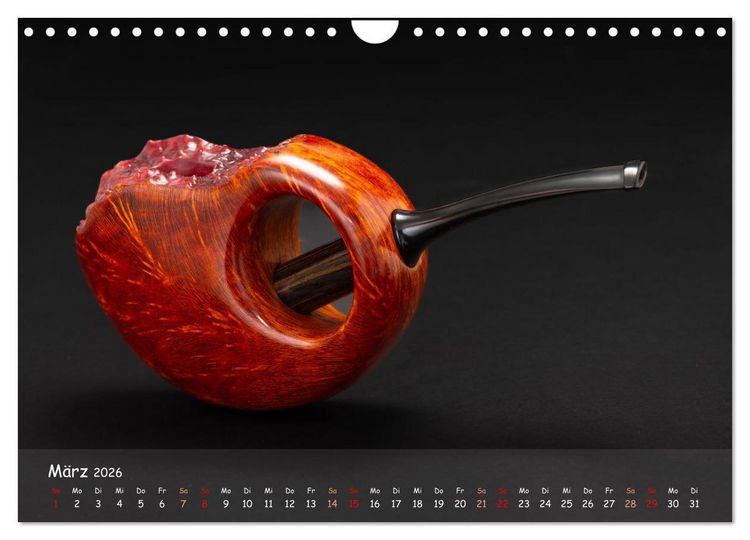 Produktbild: Pfeifenwelten (Wandkalender 2026 DIN A4 quer), CALVENDO Monatskalender