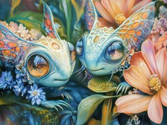 Produktbild: CALVENDO Puzzle Tierische Kreaturen | 1000 Teile Lege-Gr&ouml;&szlig;e 64x48cm Foto-Puzzle f&uuml;r gl&uuml;ckliche Stunden