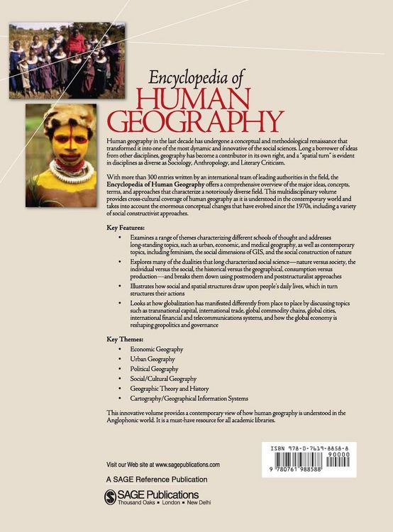 Produktbild: Encyclopedia of Human Geography
