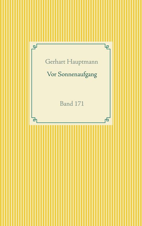 Produktbild: Vor Sonnenaufgang