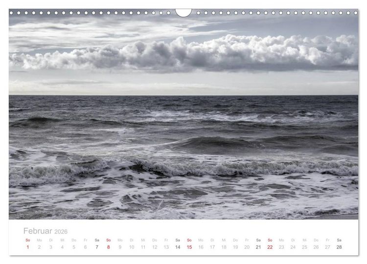 Produktbild: Sylt im Herbst (Wandkalender 2026 DIN A3 quer), CALVENDO Monatskalender