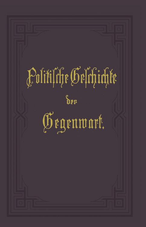Produktbild: Politische Geschichte der Gegenwart