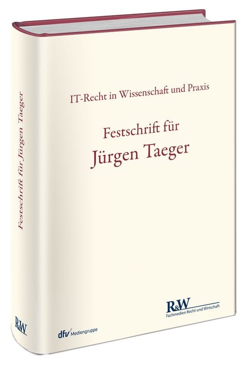 Produktbild: Festschrift f&uuml;r J&uuml;rgen Taeger