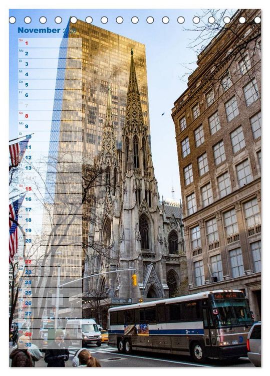 Produktbild: New York - Blickwinkel (Tischkalender 2026 DIN A5 hoch), CALVENDO Monatskalender