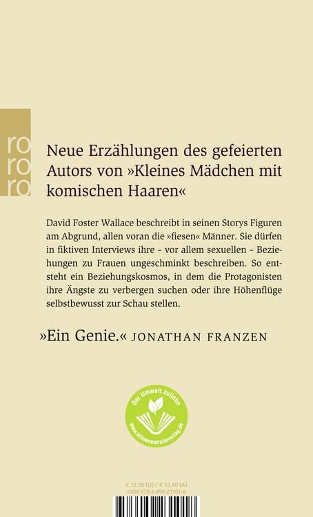 Produktbild: Kurze Interviews mit fiesen M&auml;nnern